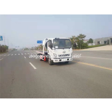 3ton 4ton flatbed towing wrecker truck